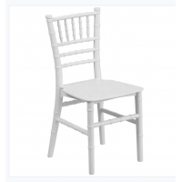 Hot Sale White Plastic Kids Tiffany Chiavari