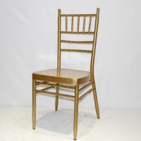 Chiavari Stackable stacking steel bamboo cheap metal wedding chair