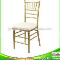 Wholesale Wedding Chair Golden Aluminum Chiavari Tiffany Chair CT-20