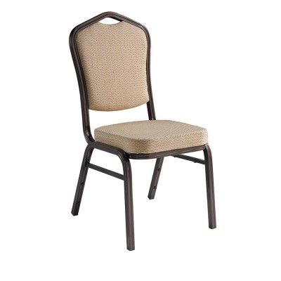 Aluminium mould foam or factory steel tube back steel round back steel wedding chair banquet chair for banquet